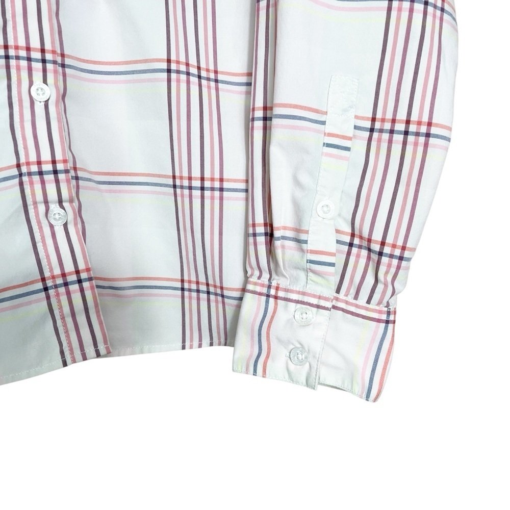 Patagonia Button Up Shirt Women’s 10 Plaid Roll Tab Gorpcore Outdoor Lightweight - Picture 3 of 7